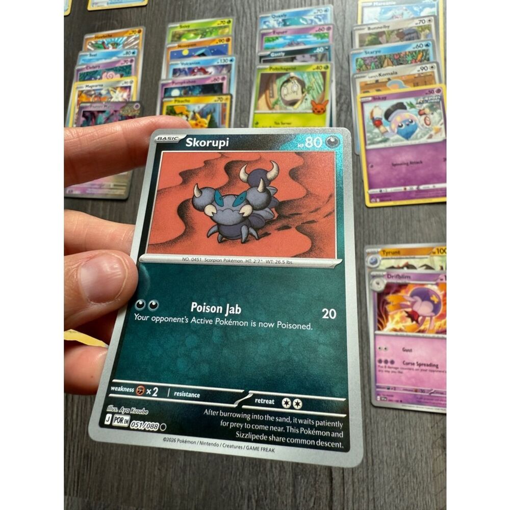 55 Pokémon Lot Assorted Stage 1 Basic Items Trainers Energy Cards - Picture 6 of 6